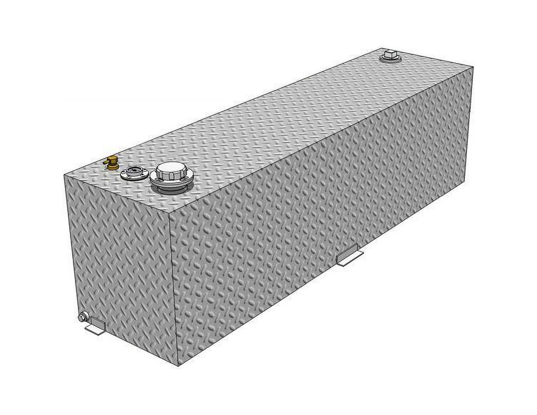 RDS Tanks 74736 Diesel/ Gasoline Liquid Transfer Tank 50 Gallon Rectangular