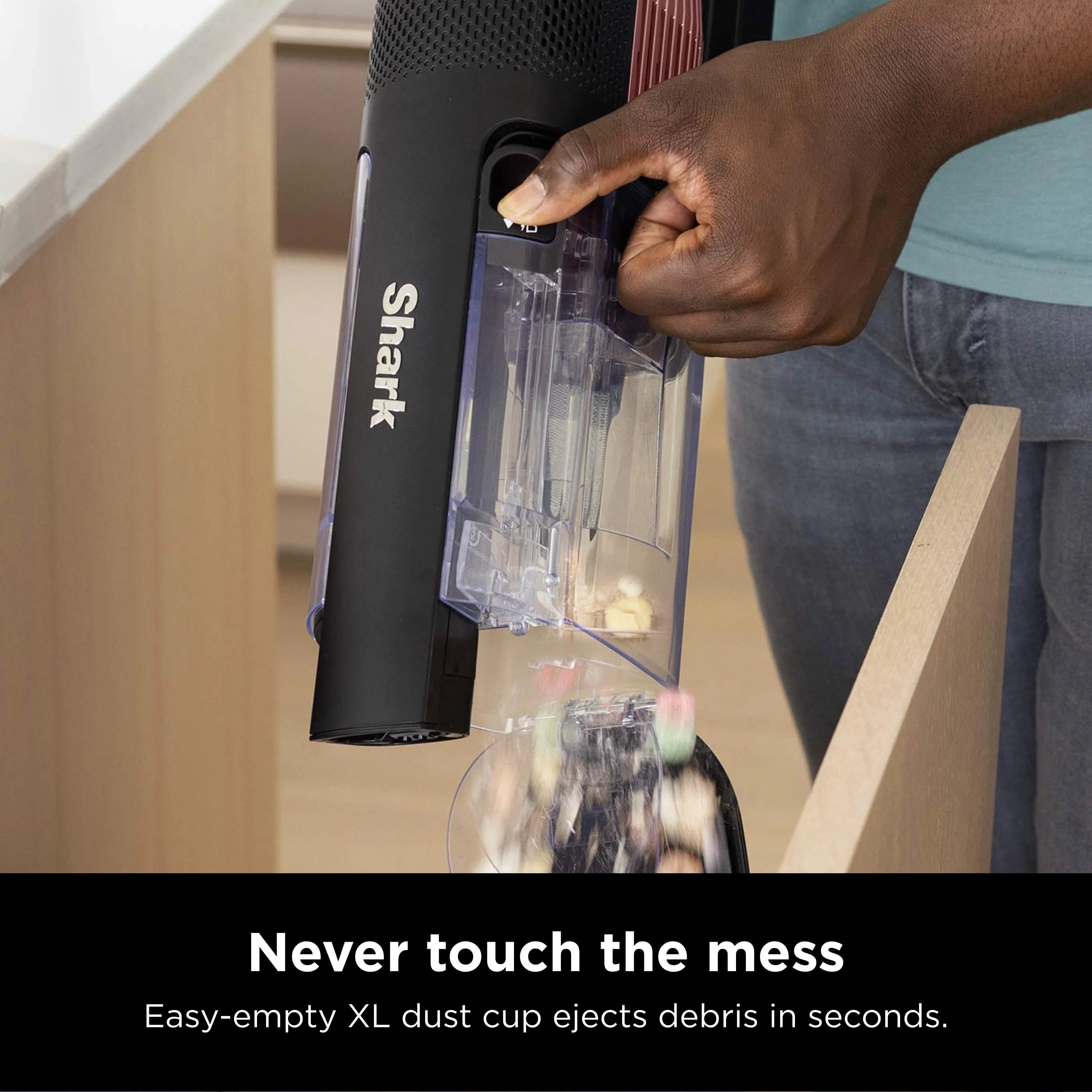 Shark Stratos Cordless Stick Vacuum Cleaner with Clean Sense IQ & DuoClean PowerFins HairPro MultiFLEX, IZ840H