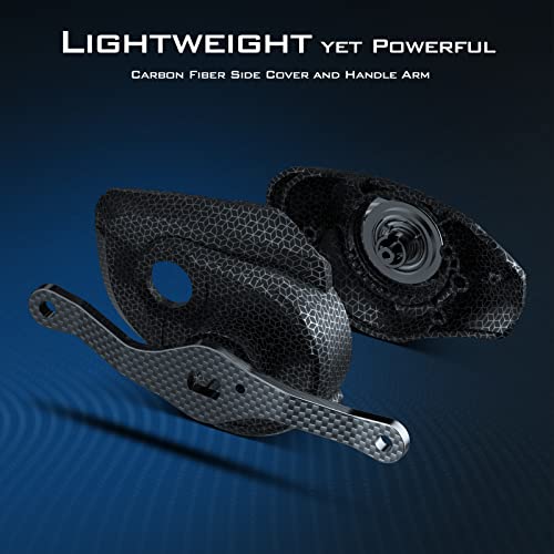 KastKing Kestrel Elite Baitcasting Fishing Reel, Magnesium Frame Finesse Baitcaster Lightest at only 4.4 Ounces, Easily Cast Lures Down to 1/32 oz