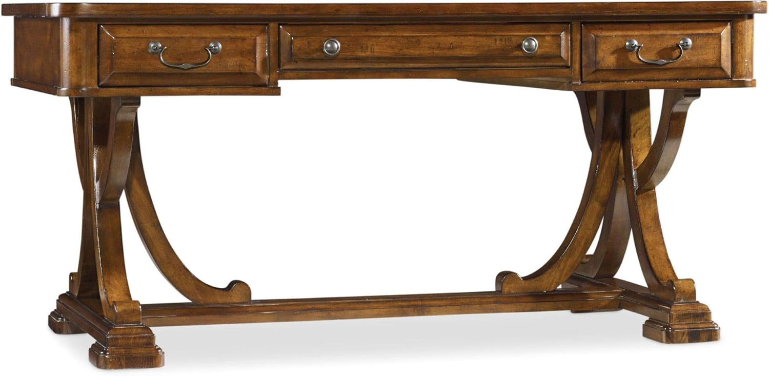 Hooker Furniture Tynecastle Writing Desk in Medium Wood