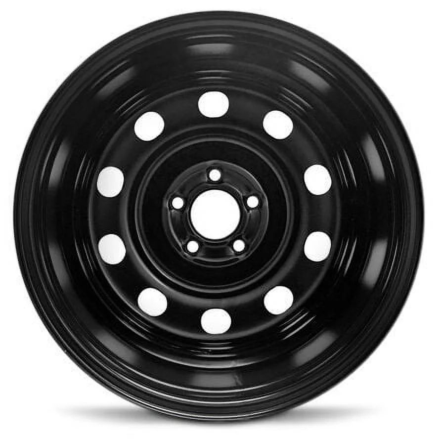 For 2006-2011 Ford Crown Victoria 17 Inch Painted Black Rim - OE Direct Replacement - Road Ready Car Wheel