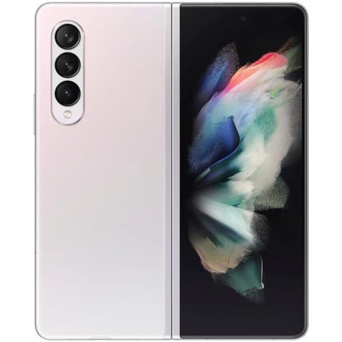 SAMSUNG Galaxy Z Fold 3 5G US Version, 256GB, Phantom Black - Unlocked (Renewed)