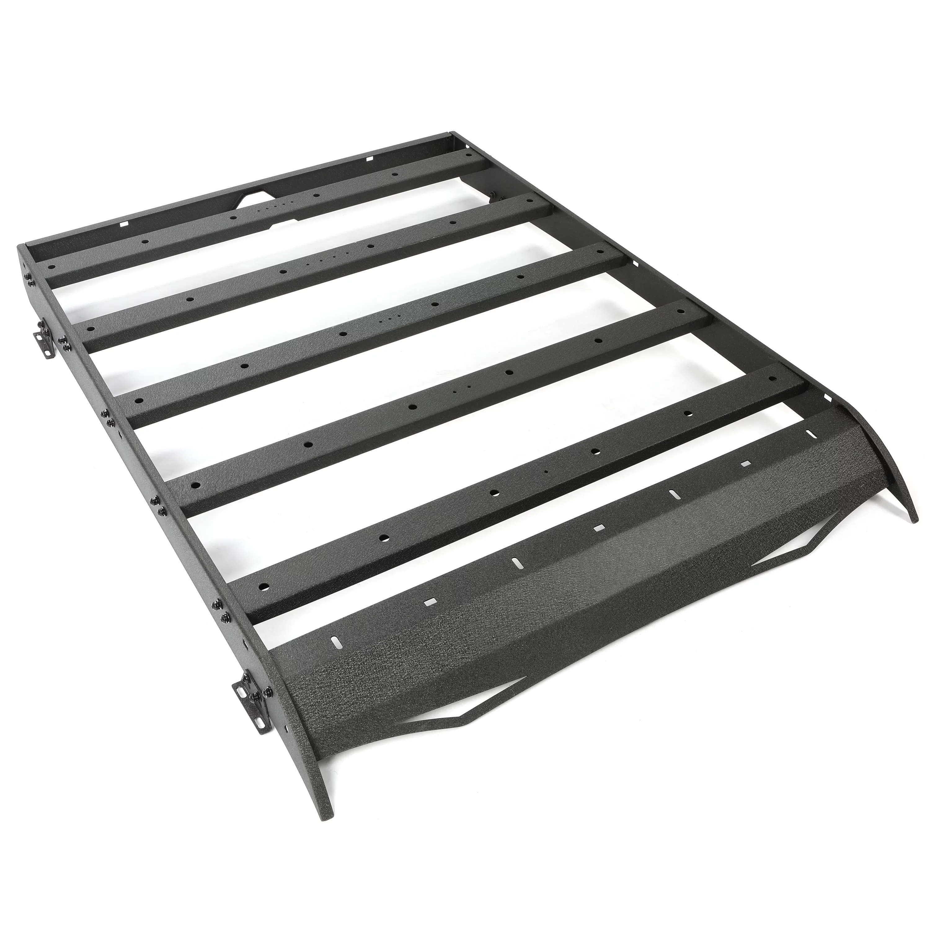 Kojem Top Roof Rack for 2005-2022 Toyota Tacoma 2 Gen 3 Gen Double Cab Luggage Cargo Carrier Basket Steel