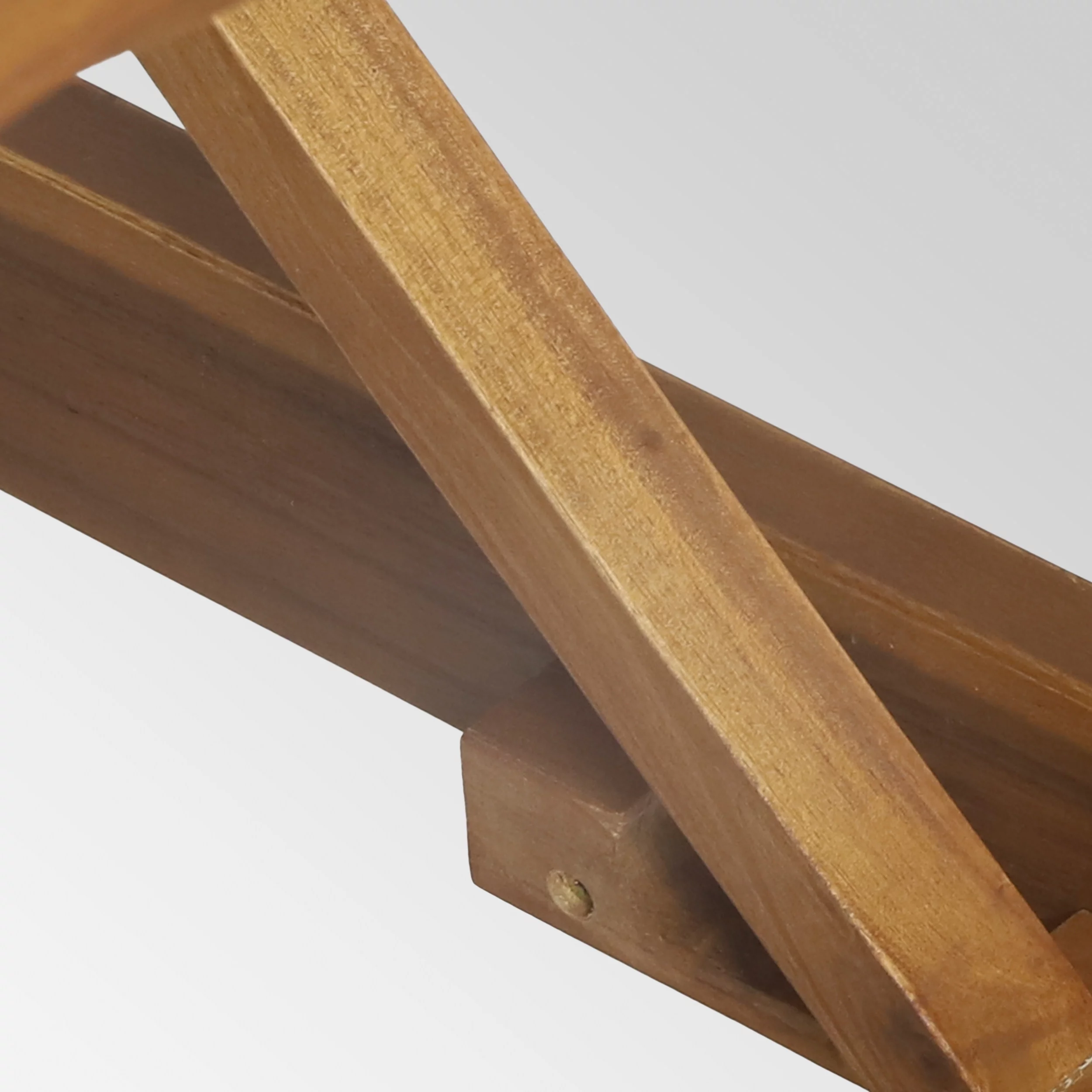 Canton Acacia Wood 3-Piece Picnic Table, Teak Finish