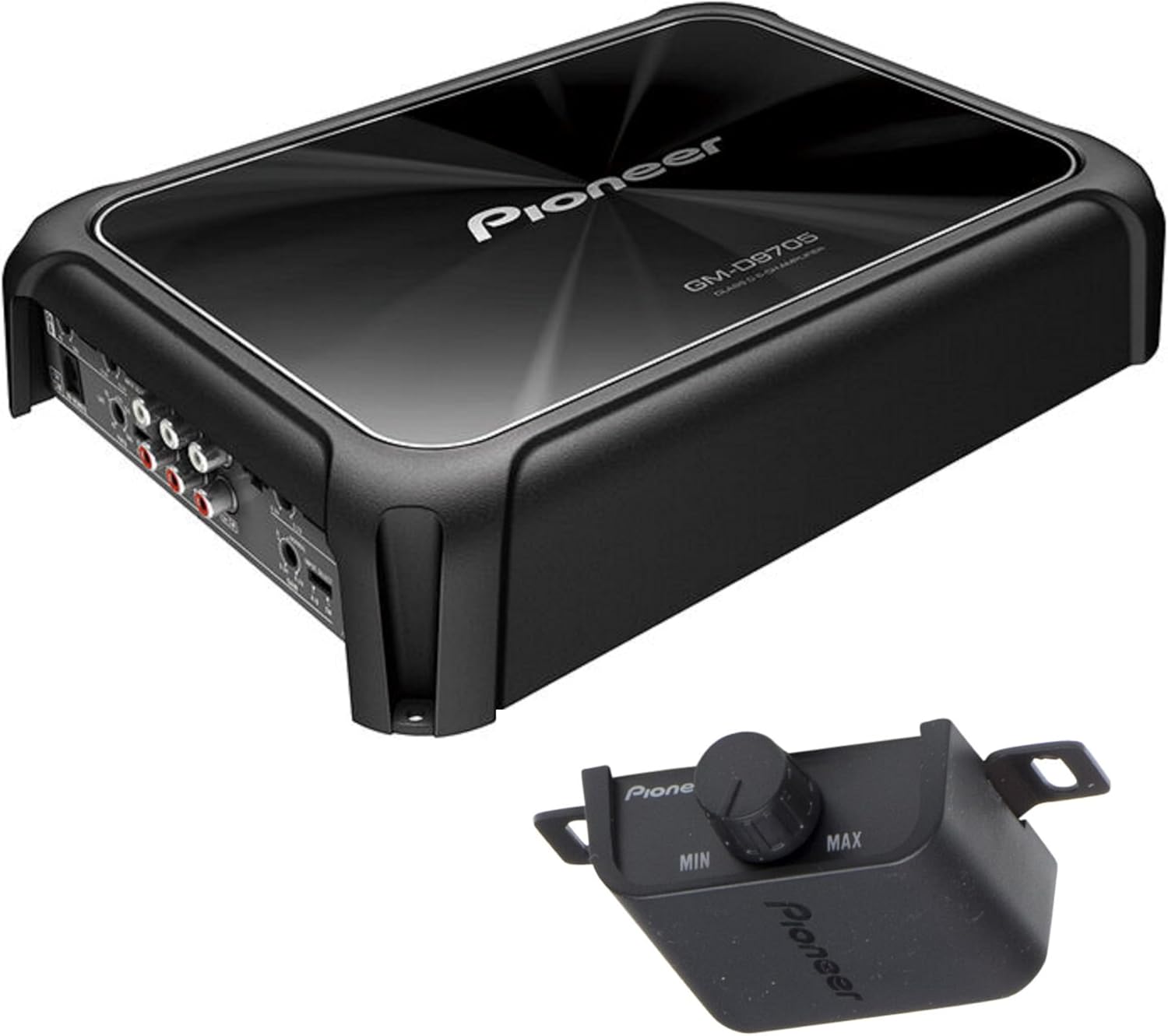 Pioneer GM-D9705 2000W Max 5-Channel GM Digital Champion Series Class-D Car Audio Stereo Amplifier w/ Wired Bass Boost Remote and Free Alphasonik