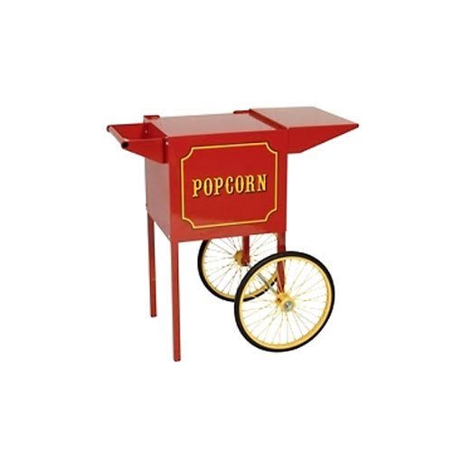 Paragon 1911 Small Popcorn Cart for 4-Ounce Poppers (Black / Chrome)