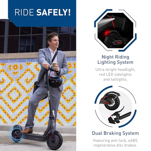 Hiboy S2/S2 Pro/S2 MAX Electric Scooter, 350-500W Motor, 8.5"-10" Solid Tires, 17-40.4 Miles Range