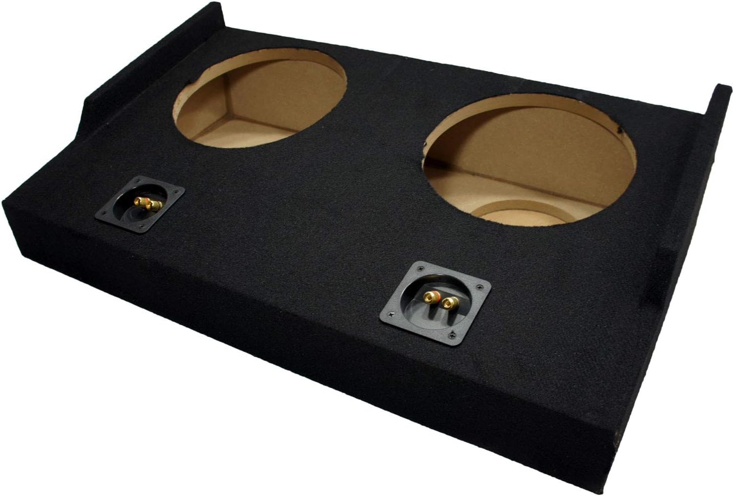 Compatible with 2015 - UP Ford F-150 Super Cab EXT Truck Dual 10" Sub Box Subwoofer Enclosure