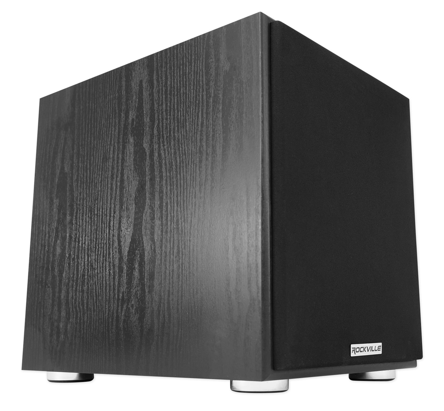 (4) 6.5" Black Ceiling Speaker+Bluetooth Receiver+Subwoofer 4 Restaurant/Office