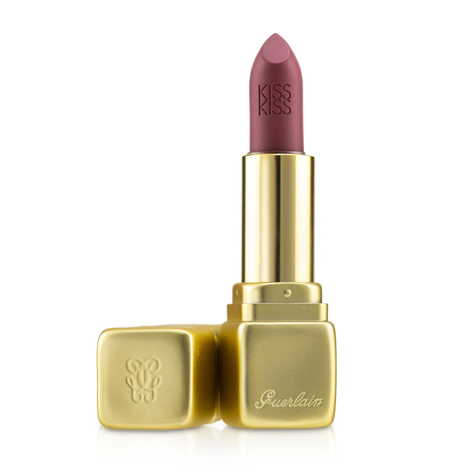 Guerlain KissKiss Matte Hydrating Matte Lip Colour - # M376 Daring Pink  3.5g/0.12oz