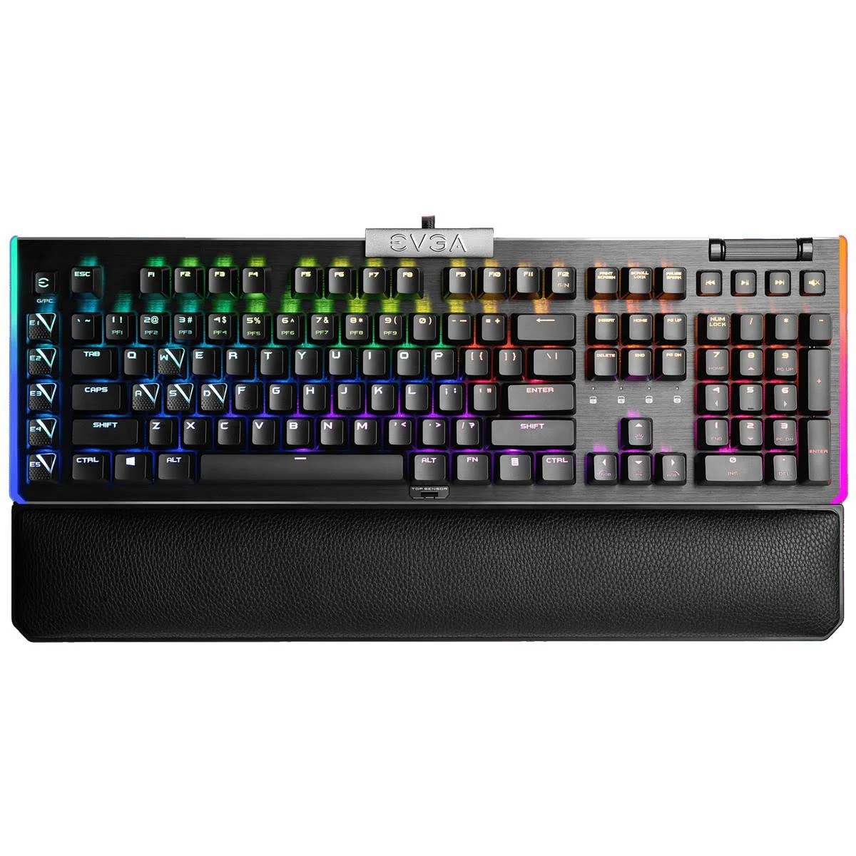 EVGA Z20 RGB Optical Mechanical Gaming Keyboard, Linear Switches 811-W1-20US-KR
