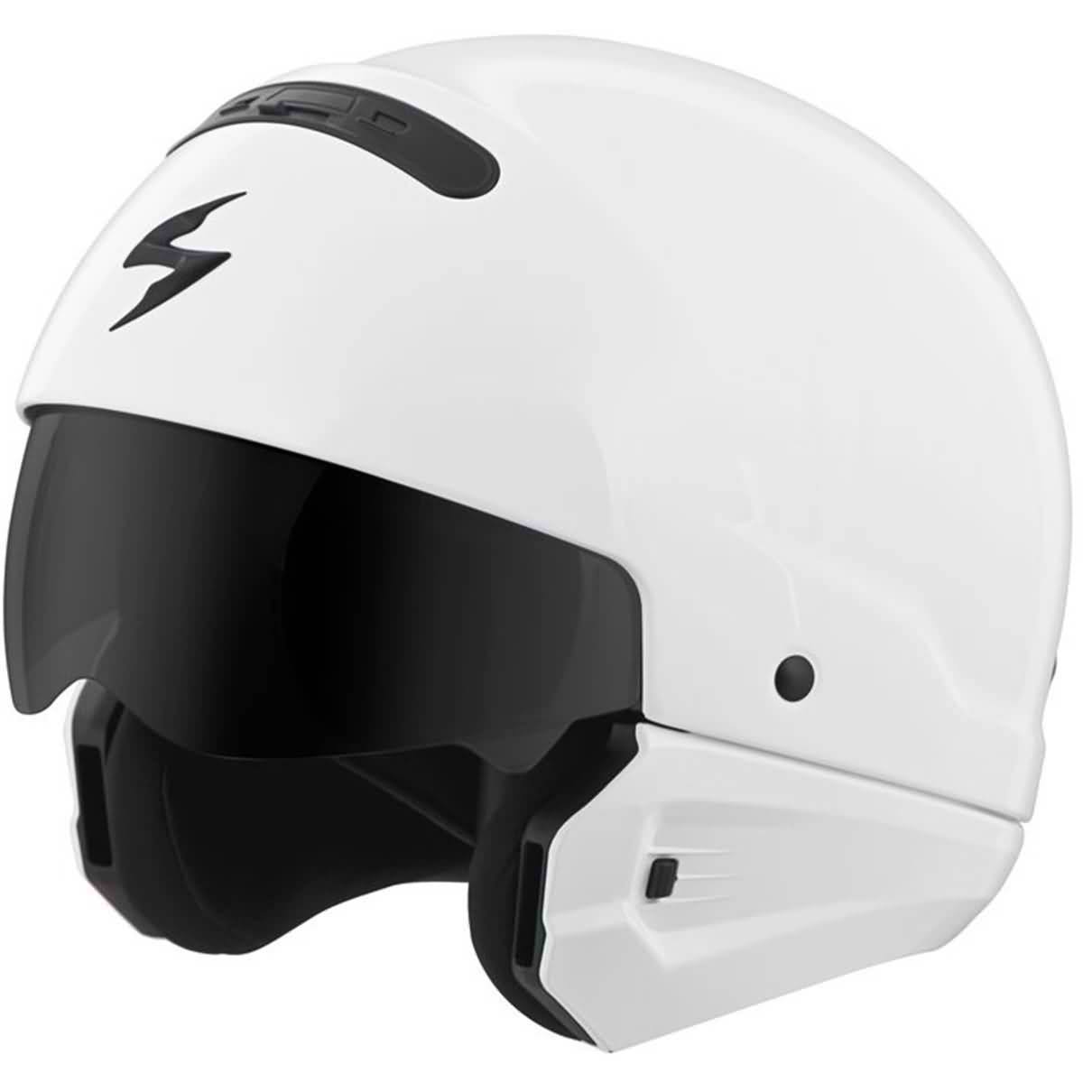 Scorpion Covert Helmet - Gloss White