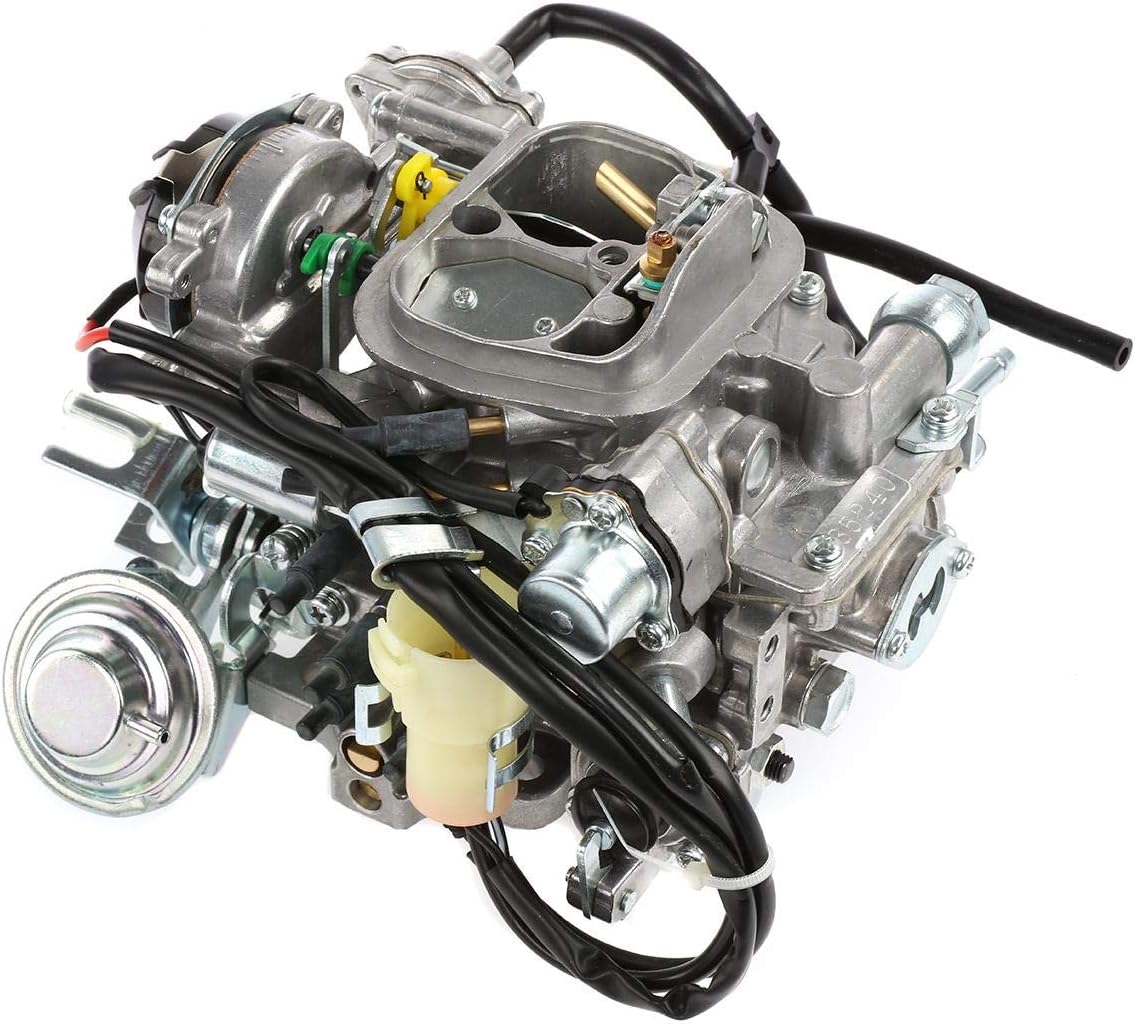 ALAVENTE Carburetor Carb Replacement for 1981-1987 Toyota 22R Engine with Round Plug Connector 2 Barrel TOY-505 TOY-507 (35290/2.4L 2366cc / C4036)