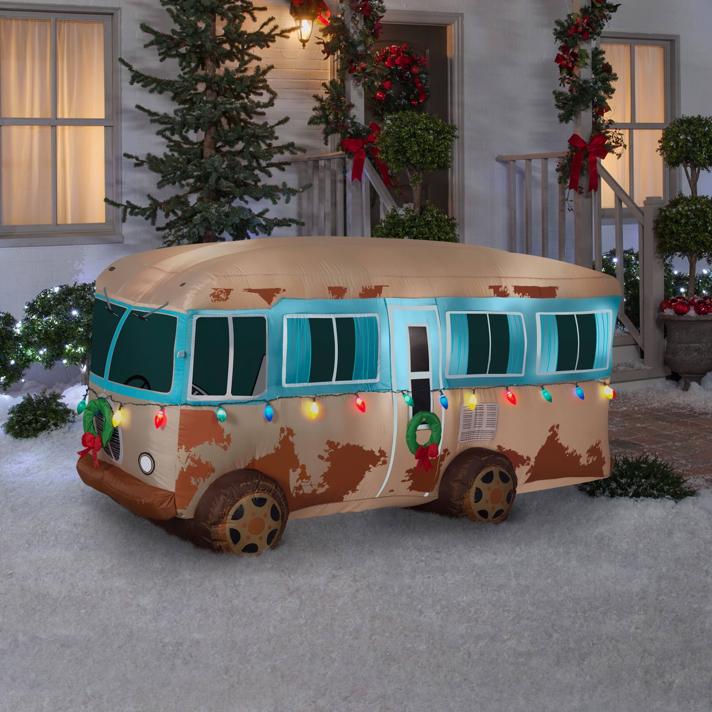 Gemmy Airblown Christmas Inflatable National Lampoon Christmas Vacation RV Scene