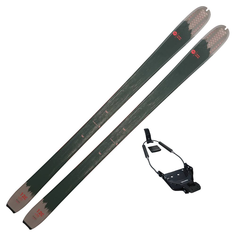 2022 Rossignol BC 120 Wax Base Backcountry Touring Skis w/ 75mm Binding - 182| Ski Essentials - Megean