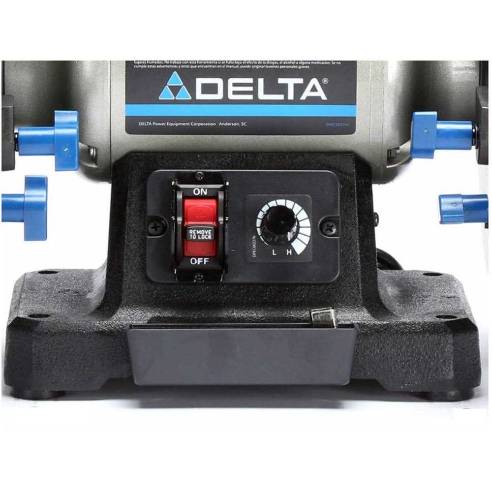 Delta 23-197 8 in. Variable Speed Grinder - Shop Hardware Tools Online Store