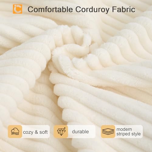 COMAX Folding Sofa Bed, Convertible Chair Bed Corduroy 3-in-1 Foldable Floor Couch with High-Density Foam, Futon Sofa Sleeper Mattress