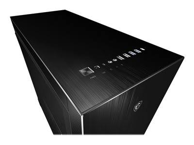 MSI MPG SEKIRA 500P Black Steel / Tempered Glass ATX Mid Tower Computer Case