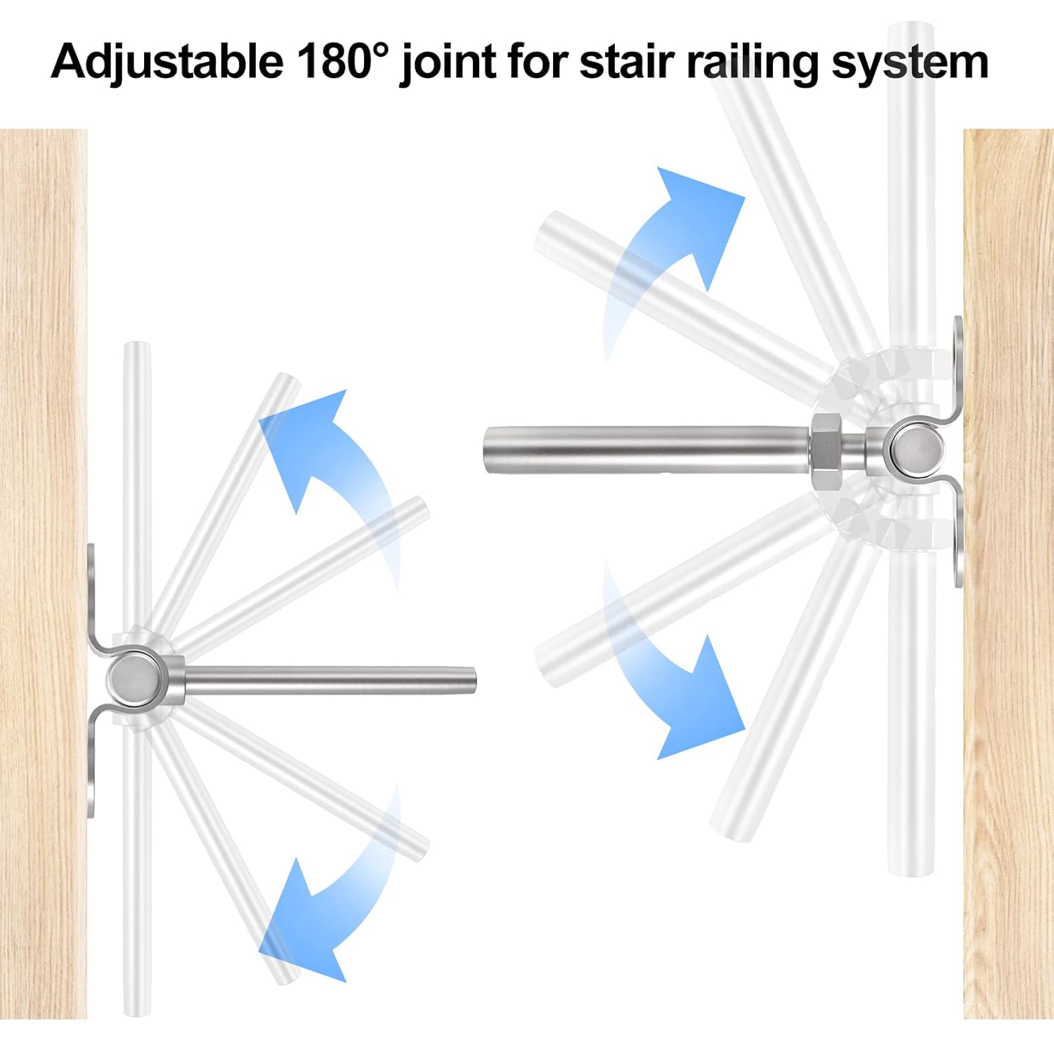 [Patent Design]CKE 2022 10 Set T316 Marine Grade Stainless Steel Invisible 180&deg