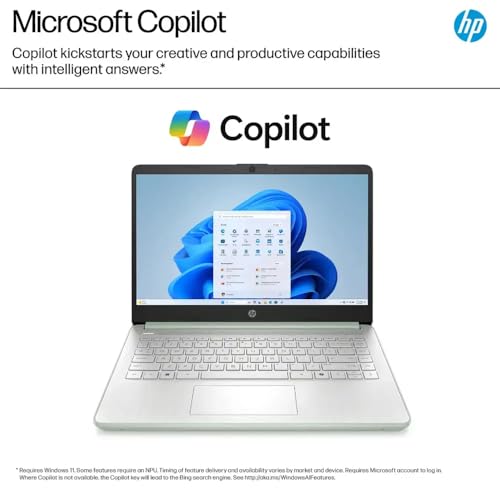 HP 14 Ultrabook • Intel 4-Core N150 • Microsoft 365 • Copilot AI • 32GB RAM • 1.6TB Storage (128GB SSD + 512GB Portable + 1TB OneDrive) • Wi-Fi 6 •