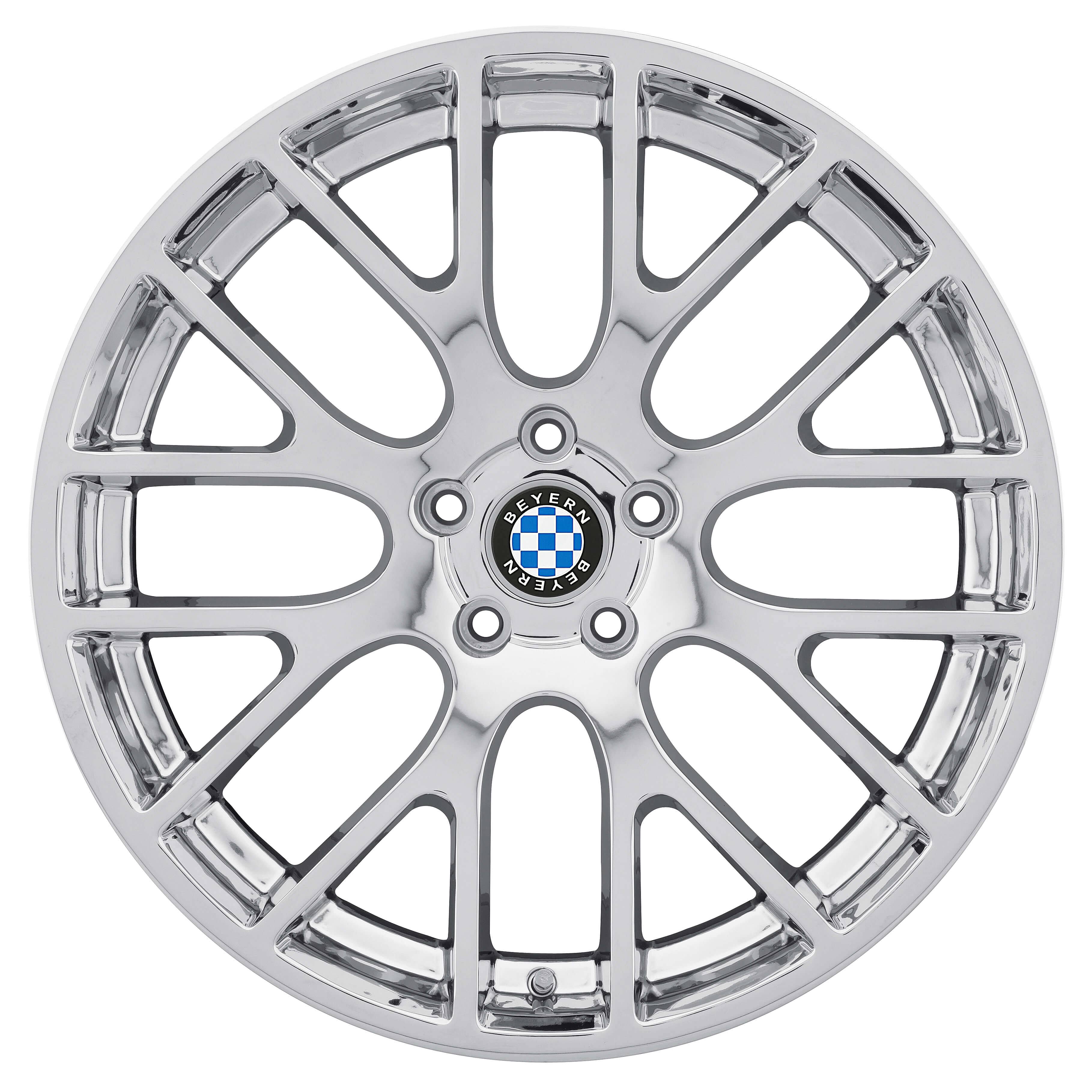 Beyern Spartan Chrome 17x9 5x120 ET40 Rims 1790BYS405120C72