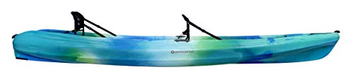 Perception Tribe 13.5 Sit on Top Tandem Kayak for All-Around Fun Large Rear Storage with Tie Downs