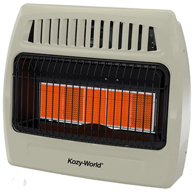 DuraHeat Kozy World 30,000 BTU Infrared Liquid Propane Gas Wall Heater