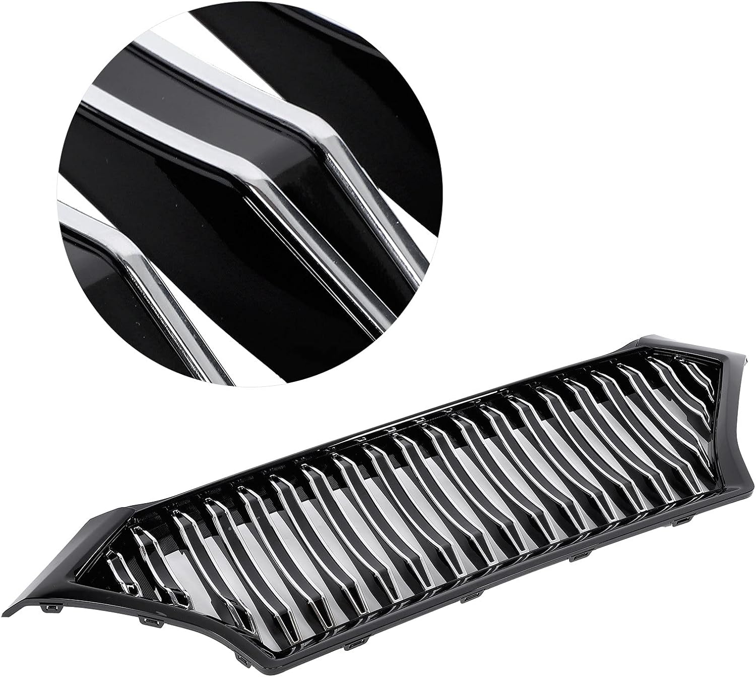 Front Bumper Grille, Fydun Front Grill Replacement Radiator Grill Car Accessory for Hyundai Tucson 2019-2020