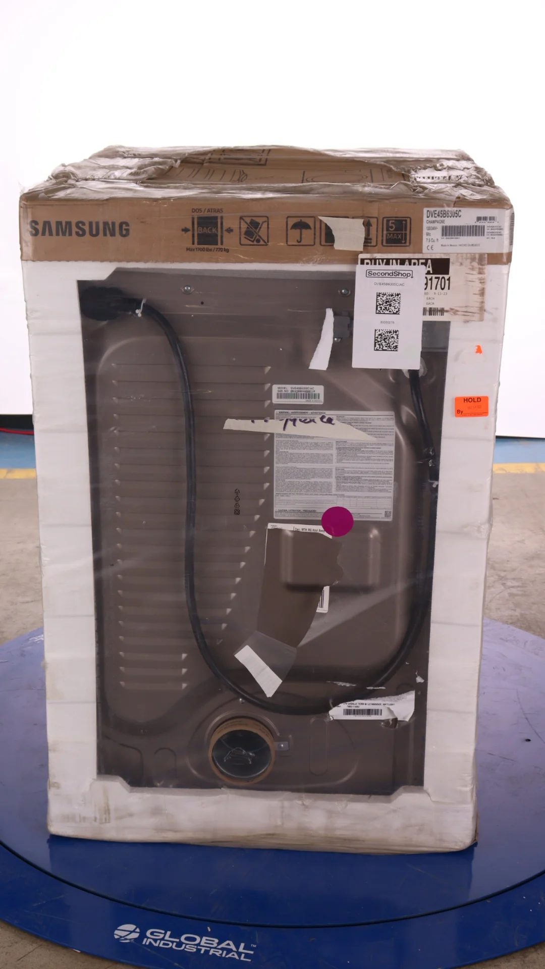Samsung 7.5 Cu. Ft. Champagne Electric Dryer - DVE45B6305C/AC