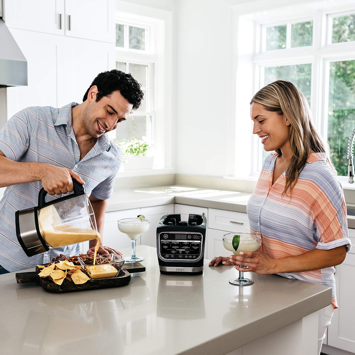 Ninja HB150C/HB152 Foodi Heat-iQ Blender, 64 oz, Black - Smart Home Appliances