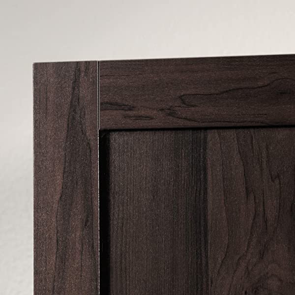 Sauder Large Storage Cabinet, Cinnamon Cherry Finish Cinnamon Cherry Cabinet