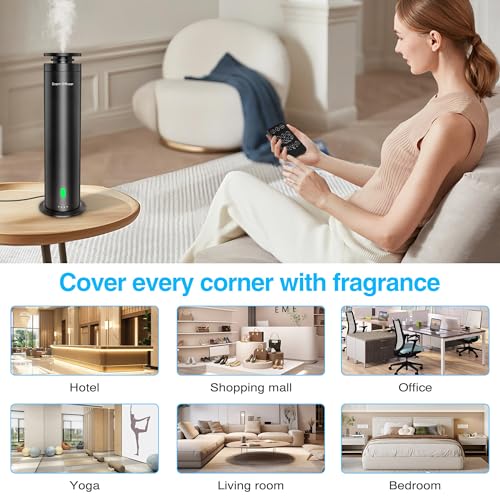 Waterless Scent Diffuser Starter Kit - Suitable for Home and Hotel Series Air Diffuser, 1000 Square Inches of Coverage