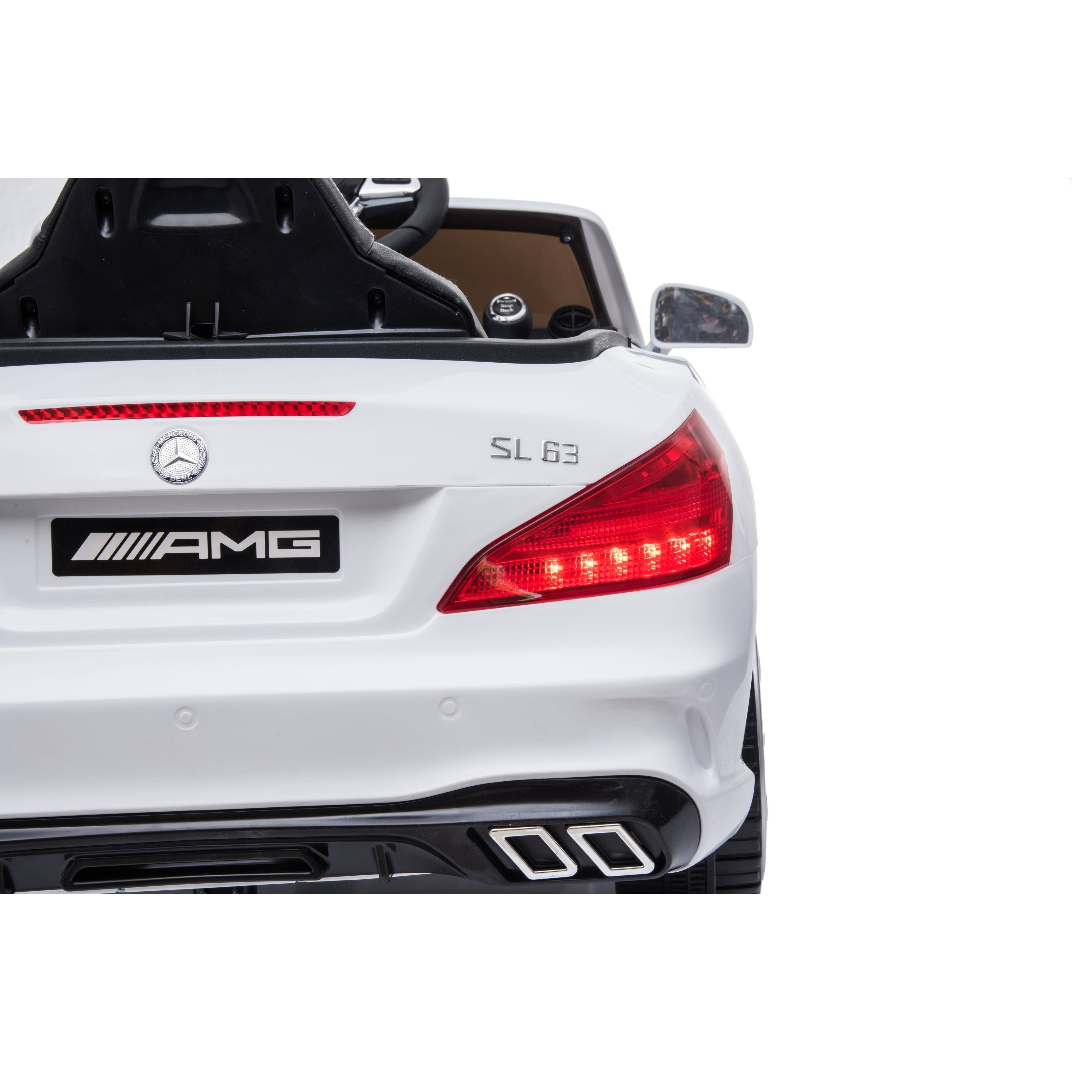 Best Ride on Cars Mercedes SL-63 12V Ride-On Car ,White