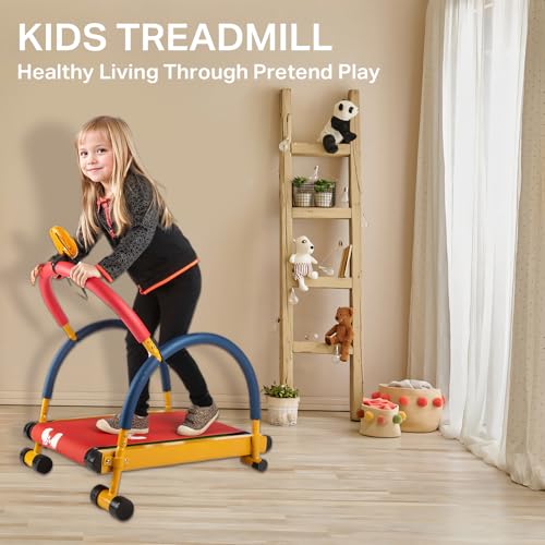Kids Treadmill Workout Equipment - Indoor Toddler Gym, Toddler Treadmills for Home