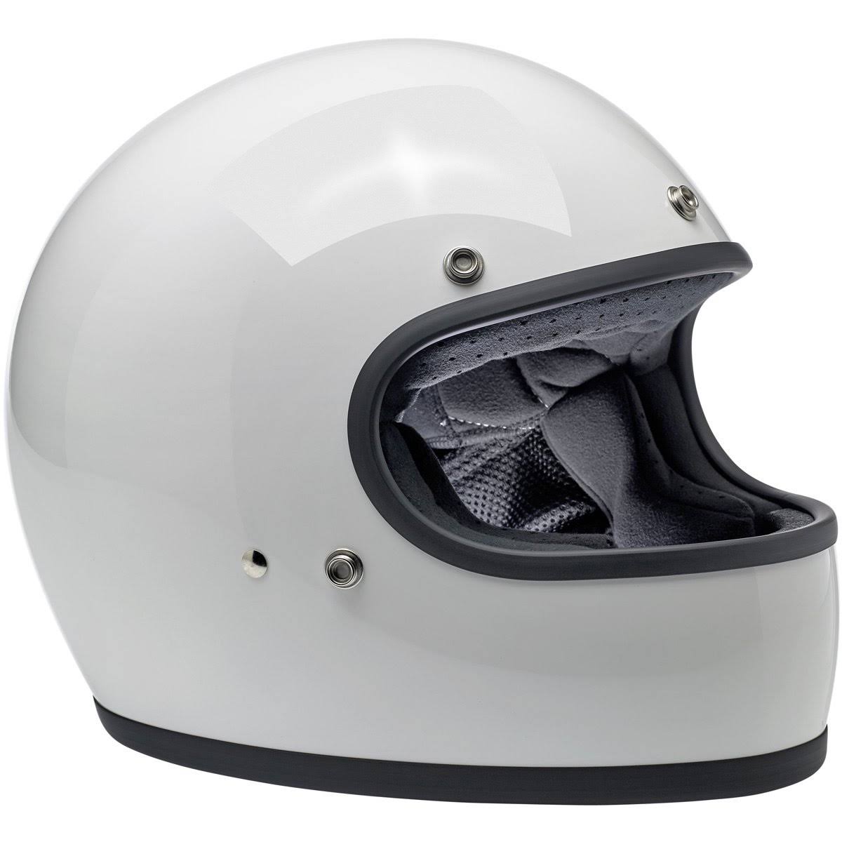 Biltwell Gringo ECE Gloss White Helmet