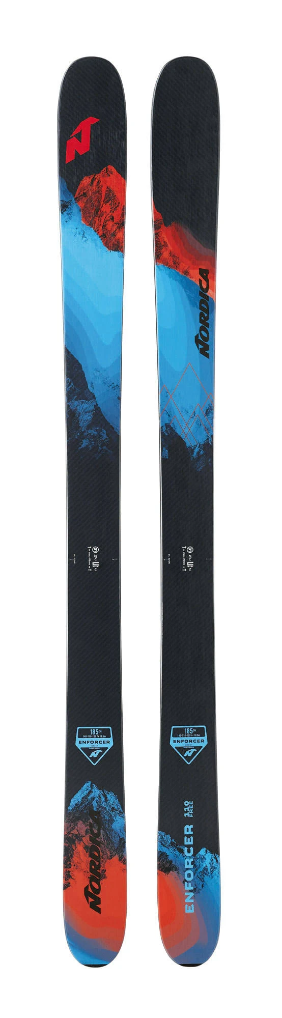 Nordica Enforcer Free 110 Skis · 2021 · 169 cm