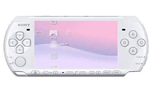 Sony PSP Slim and Lite 3000 Series Handheld Gaming Console with 8GB Memory Card, White (Renewed)