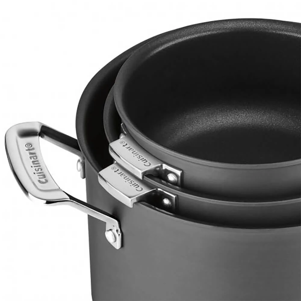 Cuisinart Smartnest Hard Anodized Smartnest Hard Anodized 11-pc Set, Aluminum