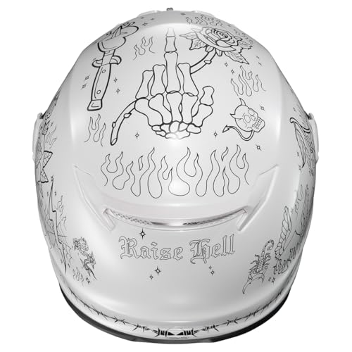 ScorpionEXO Covert FX Full Face Adult Motorcycle Helmet Street Fighter Style with Bluetooth Ready Speaker Pockets DOT ECE 22.06 Approved Unisex