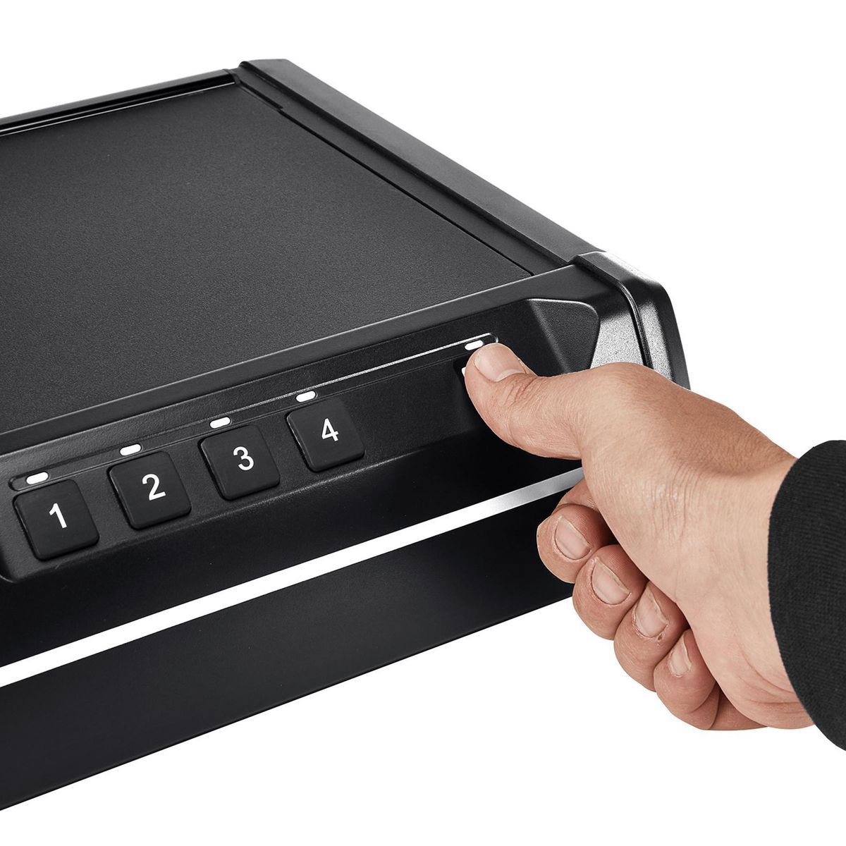 UNION SAFE COMPANY Biometric Fingerprint Handgun Safe