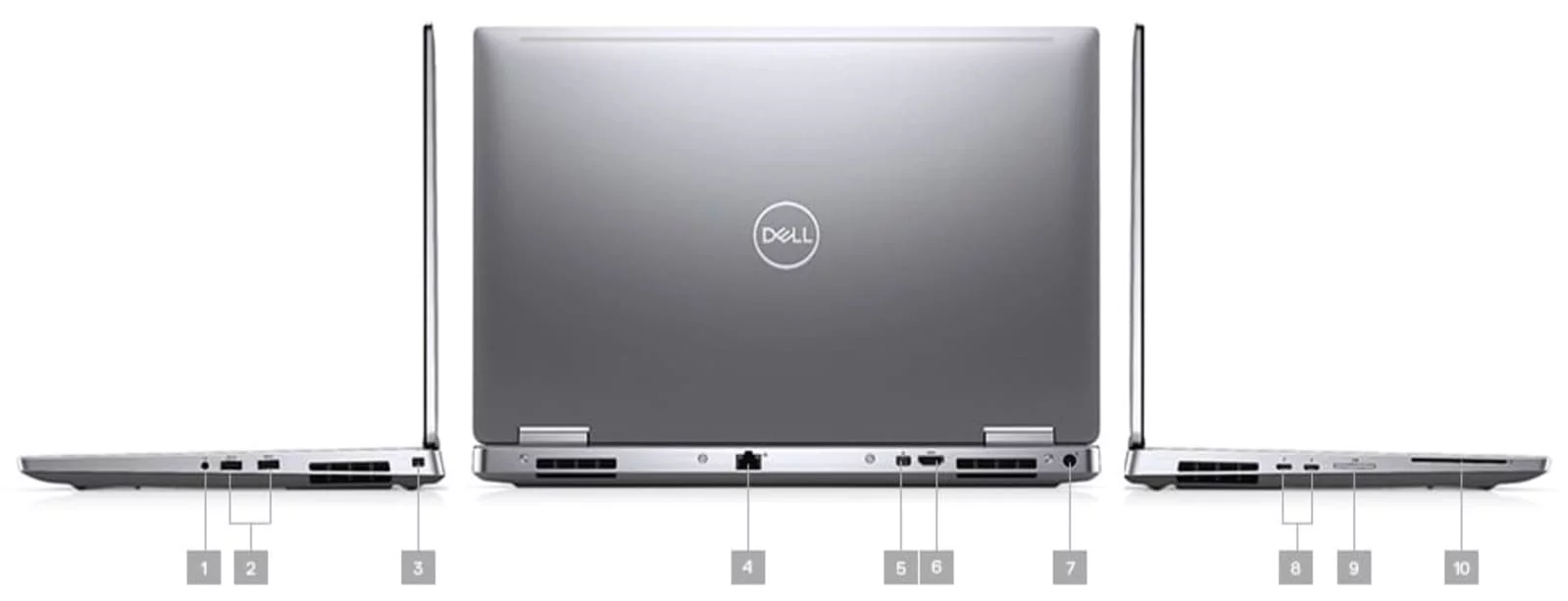 Restored Dell Precision 7000 7540 Workstation Laptop (2019) 15.6" FHD Core i7 - 512GB SSD - 8GB RAM - RTX 3000 6 Cores @ 4.6 GHz (Refurbished)