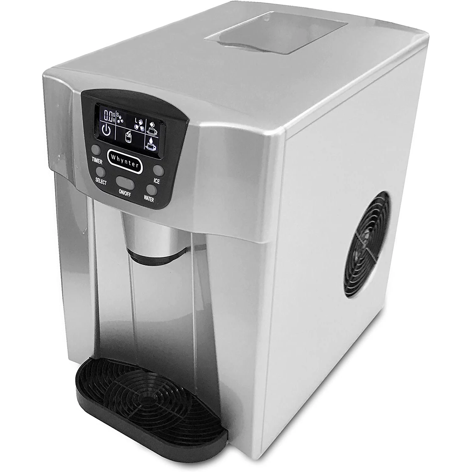Whynter IDC-221SC Countertop Direct Connection Ice Maker and Water Dispenser – Silver