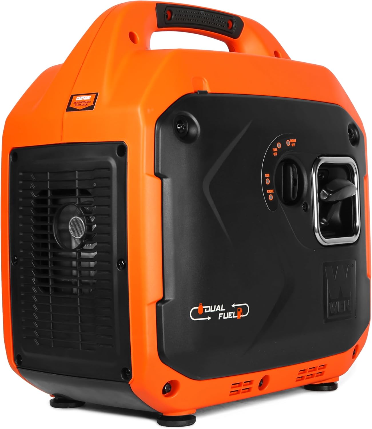 WEN Quiet and Lightweight 3600-Watt Dual Fuel RV-Ready Portable Inverter Generator with Fuel Shut Off and CO Watchdog (DF360iX)