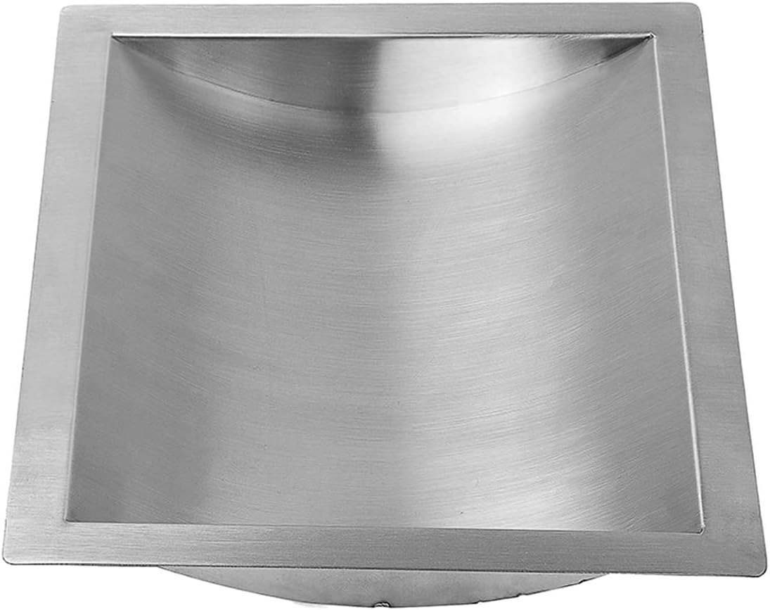 APWONE Drop-in Deal Tray 304 Stainless Steel Cash Register Tray 10 Length x 8 Width x 1.6 Depth for Bank, Hospital, Gas Stations