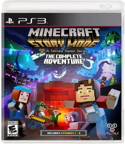 Minecraft: Story Mode Complete Adventure PS3 (Brand New Factory Sealed US Versio-894515001979