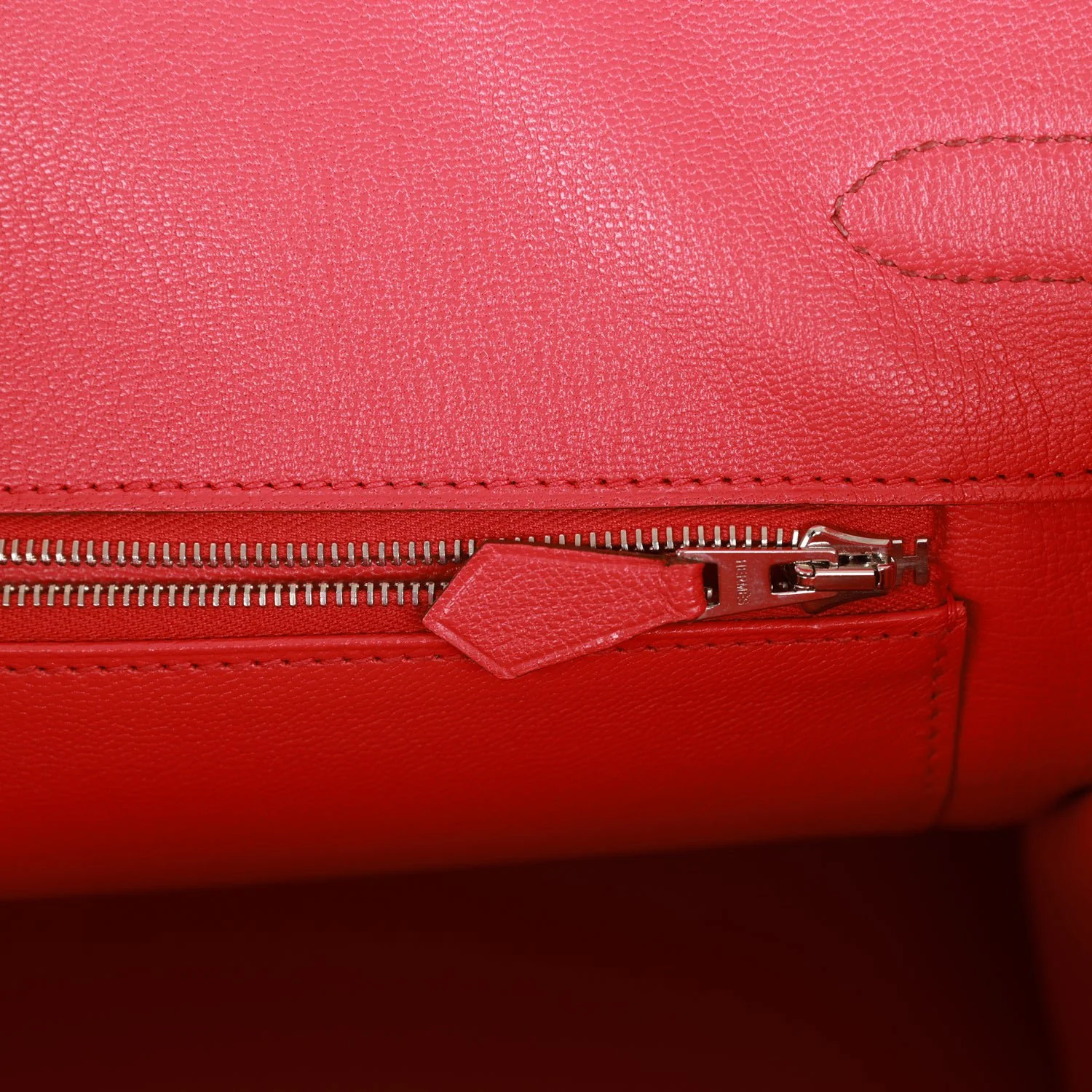 Pre-owned Hermes Special Order (HSS) Birkin 35 Bubblegum and Bougainvillea Epsom Palladium Hardware