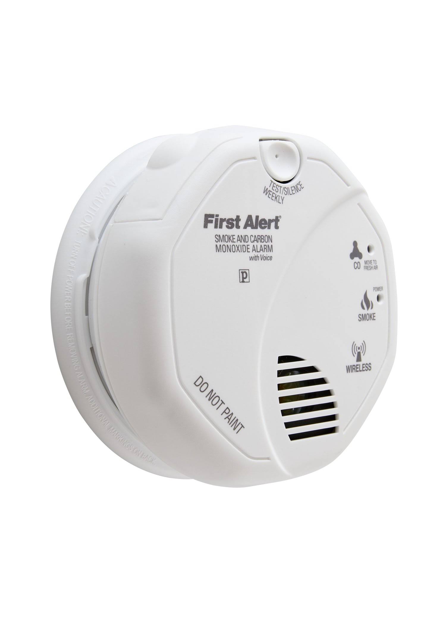 First Alert Sco500b Wireless Interconnected Photoelectric Smoke and Carbon Monoxide Combo