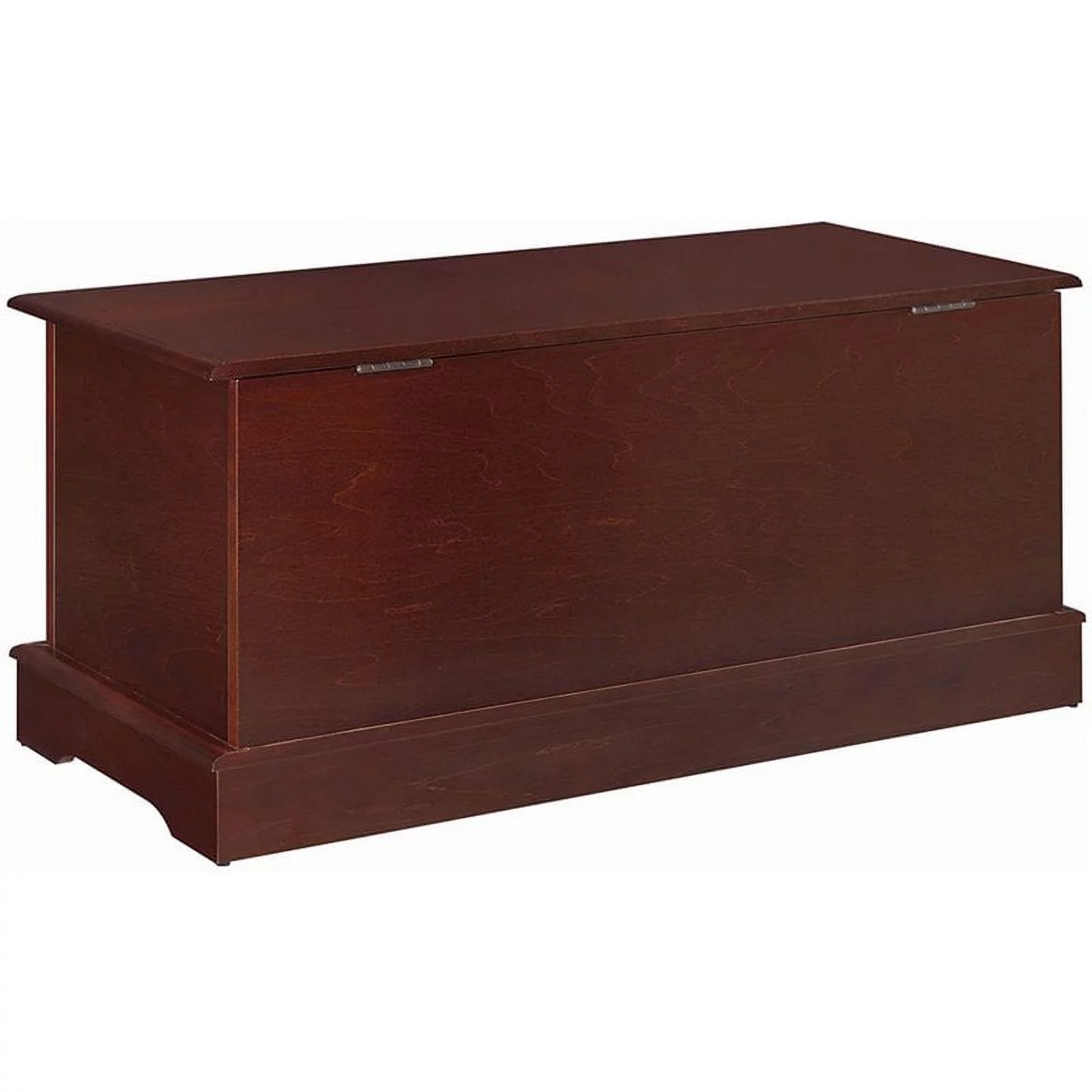 Kingfisher Lane Rectangular Traditional Wood Cedar Chest in Brown