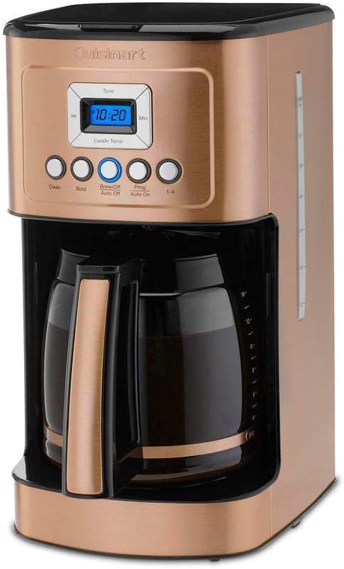 Cuisinart DCC-3200CPAMZ PerfecTemp 14 Cup Programmable Coffeemaker - Copper