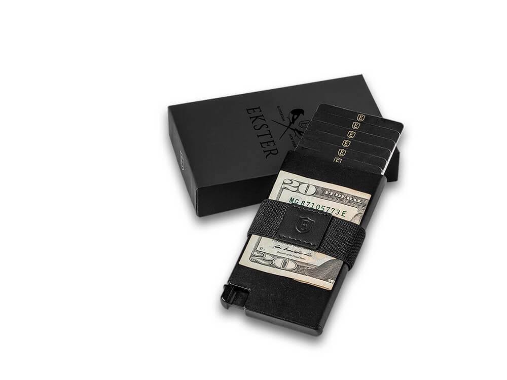 Ekster | Senate Cardholder 3.0 | Best Leather RFID Blocking Cardholder Classic Brown